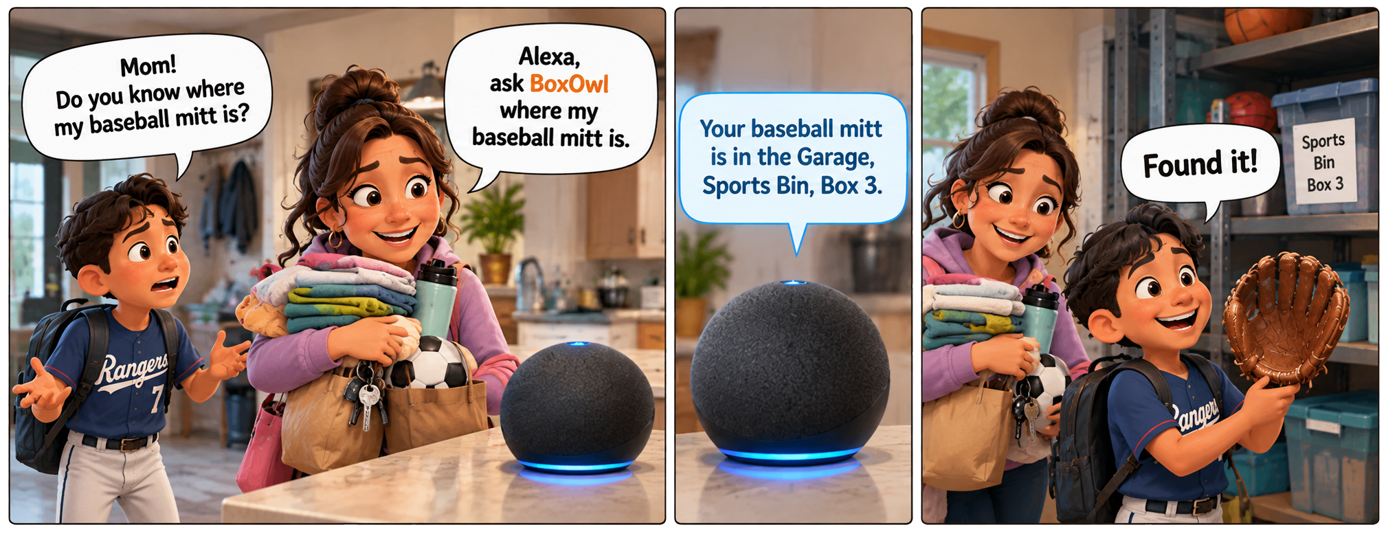 Did you BoxOwl it? Garage organization comic