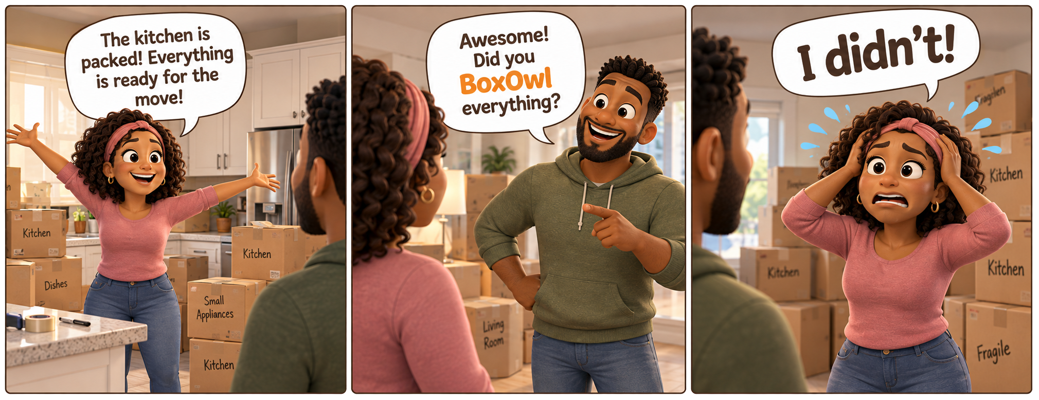 Did you BoxOwl it? Garage organization comic