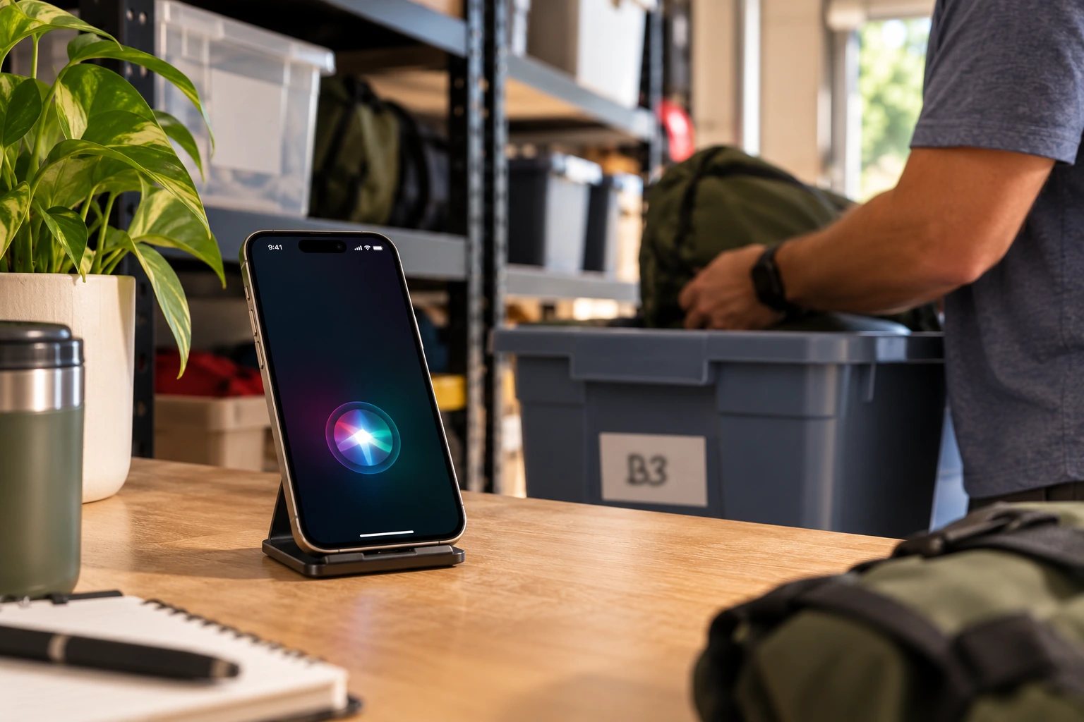 Using Siri with BoxOwl